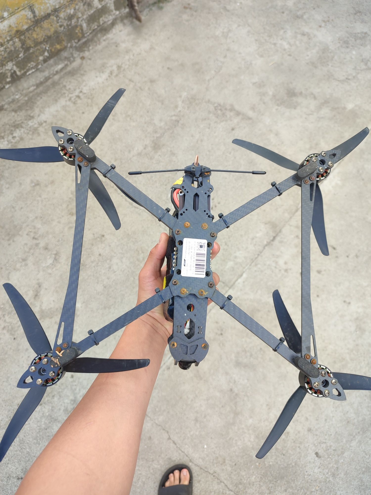 Дрон FPV Mark4 v2 10 дюймів (квадрокоптер) (чорний)
