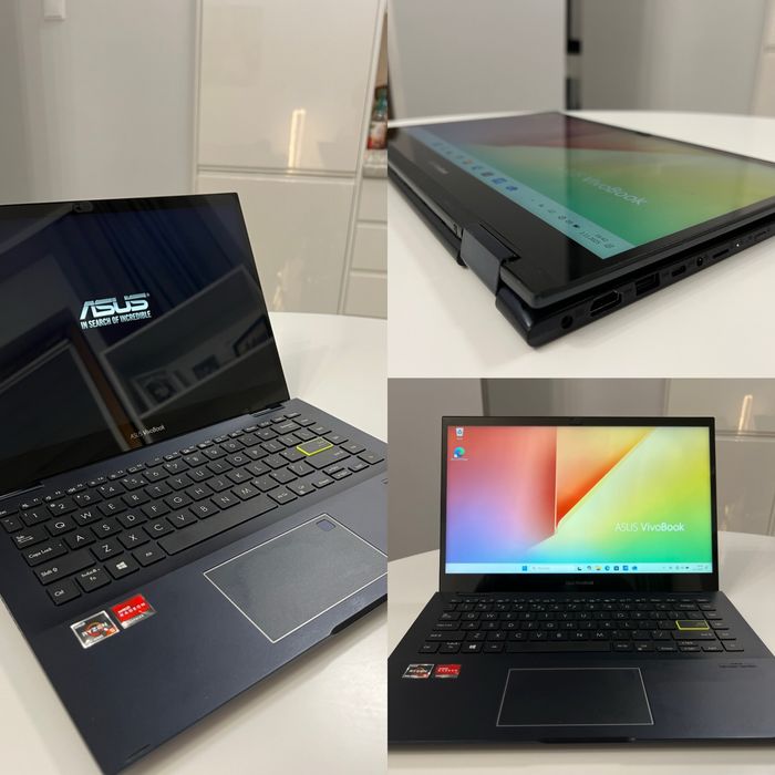 Asus VivoBook Flip 14 (TM420) 2w1 | Ryzen 5 | Stan Idealny