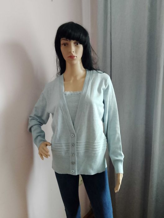 sweter damski bluza (apaszka-komin gratis)