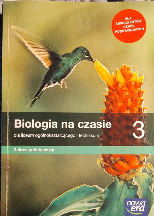 Biologia na czasie 3 zakres podstawowy Nowa Era