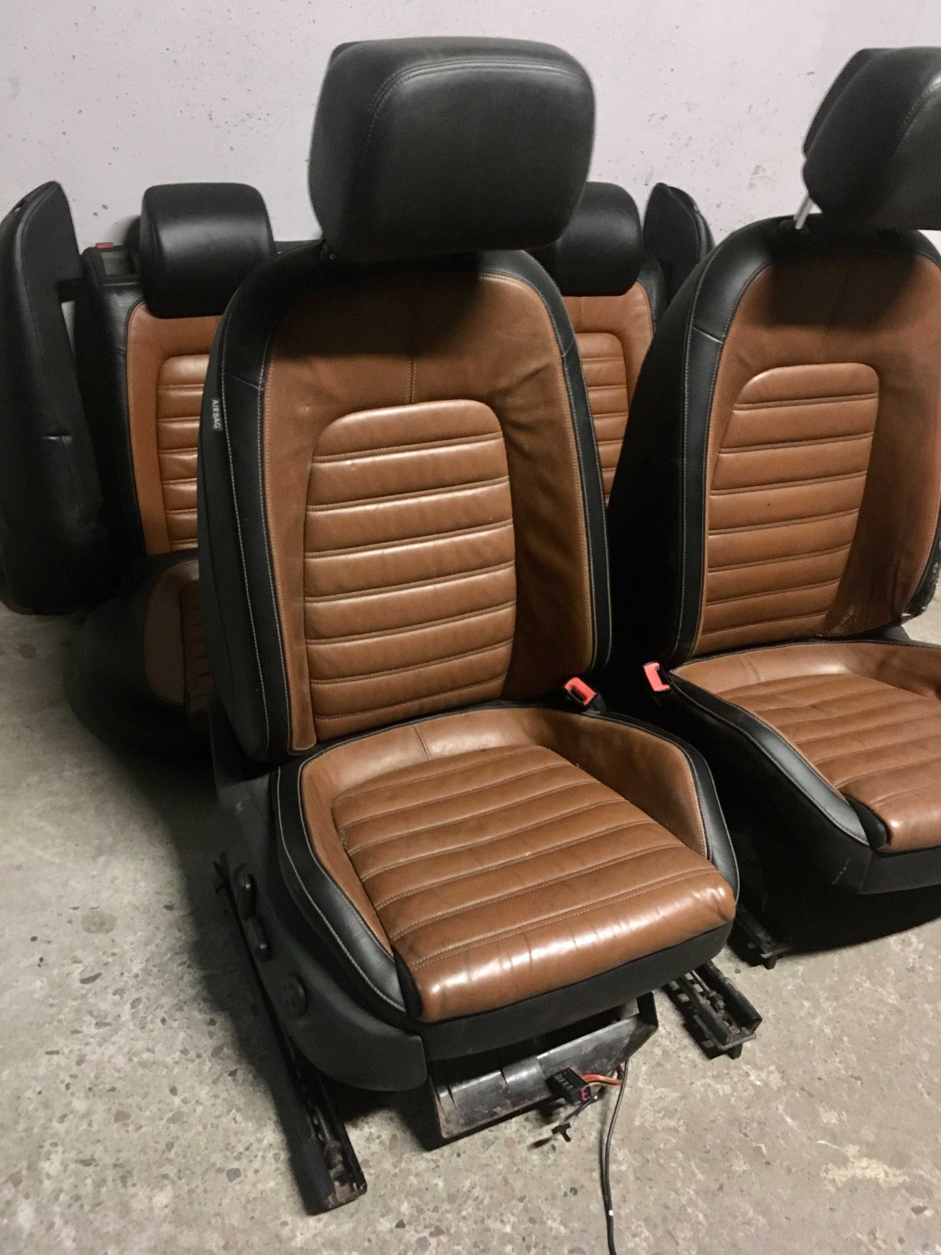 Fotele skórzane Volkswagen Passat B7 Kombi