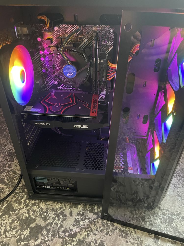 Ігровий пк, ( Intel i3-10100F, Geforce GTX 1050 ti 4gb , озу 16 gb )