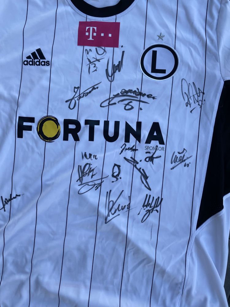 Koszulka z autografami Legia Warszawa 2013/2014