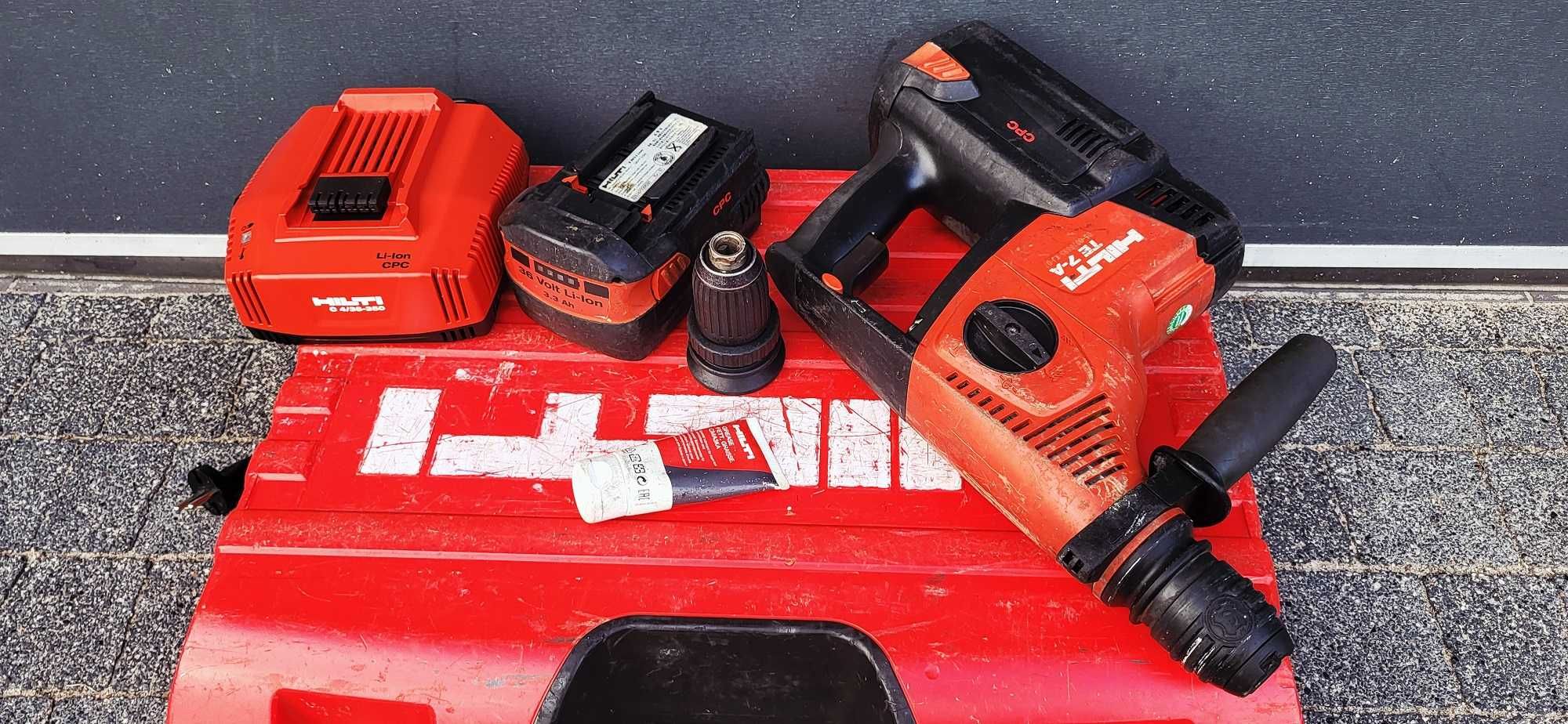 Młotowiertarka Hilti TE 7-A AKU 36V Super stan!