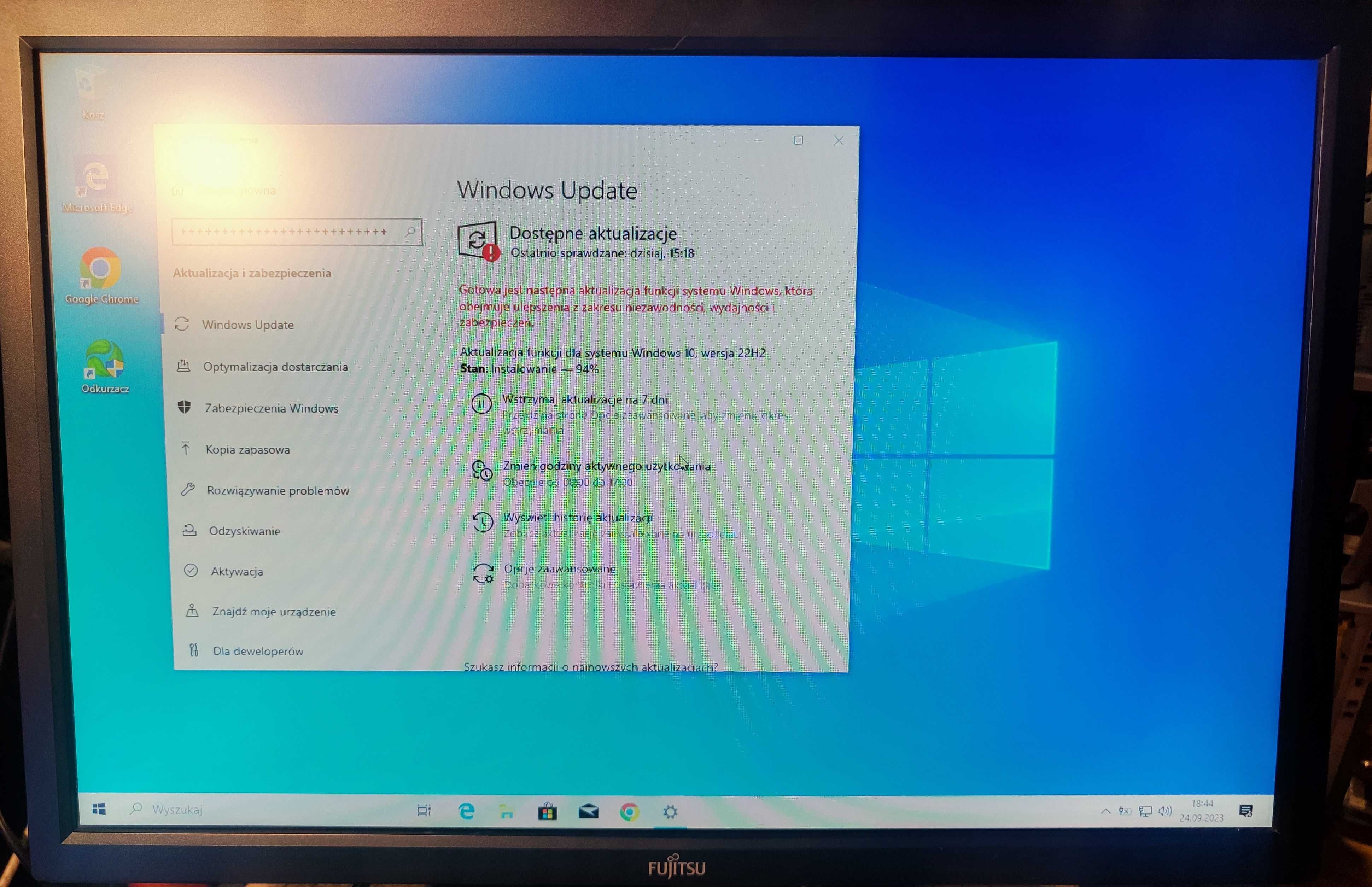 Monitor Fujitsu E22W-5