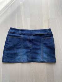 джинсовая мини/микро юбка