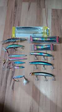 Amostras e jigs para pesca spinning