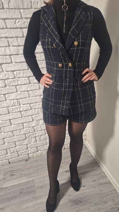 Костюм твідовий з шортами