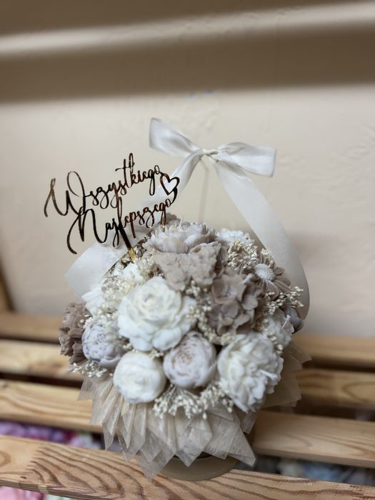 Flower box sojowy. Idealny prezent