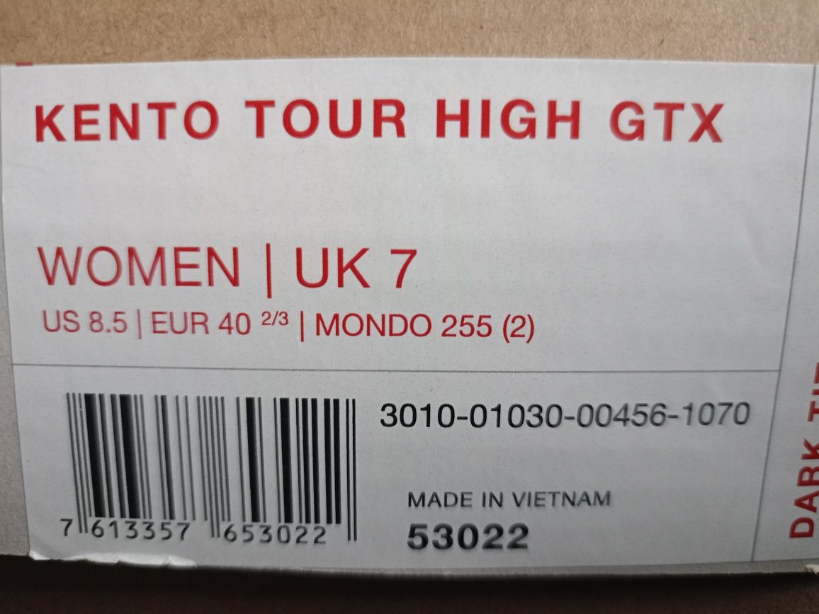Mammut kento tour high GTX WMNS buty trekkingowe nowe 40 2/3