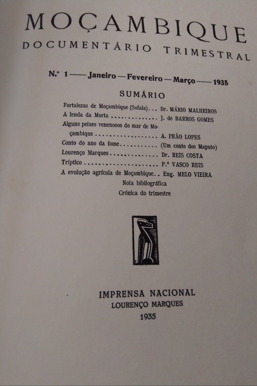 Documentário Trimestral Moçambique