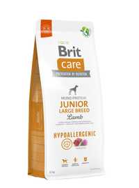 Brit Care Junior Large Breed Lamb корм щенки крупных пород 12кг 3кг