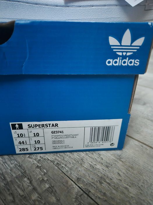 Adidas Superstar 44 2/3 GZ3741