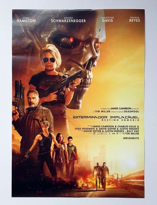 Posters: "Alita" e "Exterminador Implacável: Destino Sombrio"