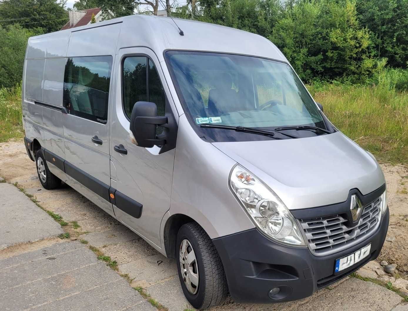 Renault Master TECH 2.3 DCI 170 KM EURO 6, brygadówka
