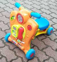 Smiki, Baby Walker, chodzik, pchacz interaktywny, 2w1