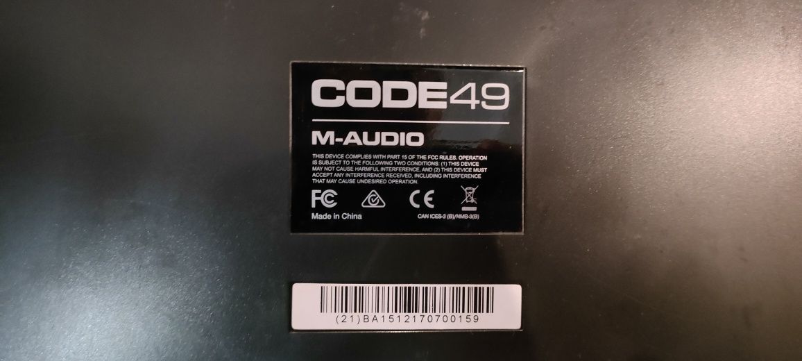 M Audio Code 49 klawiatura midi
