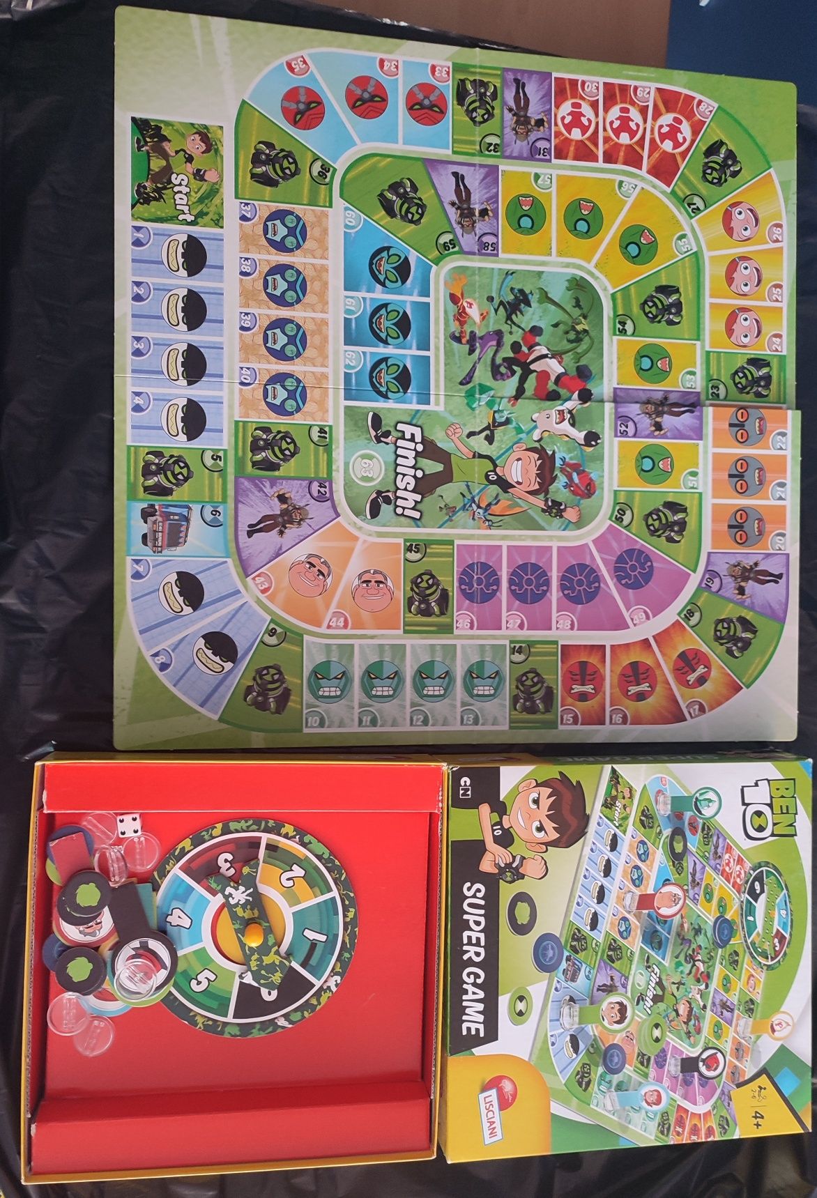 Ben 10 Lisciani super game gra planszowa