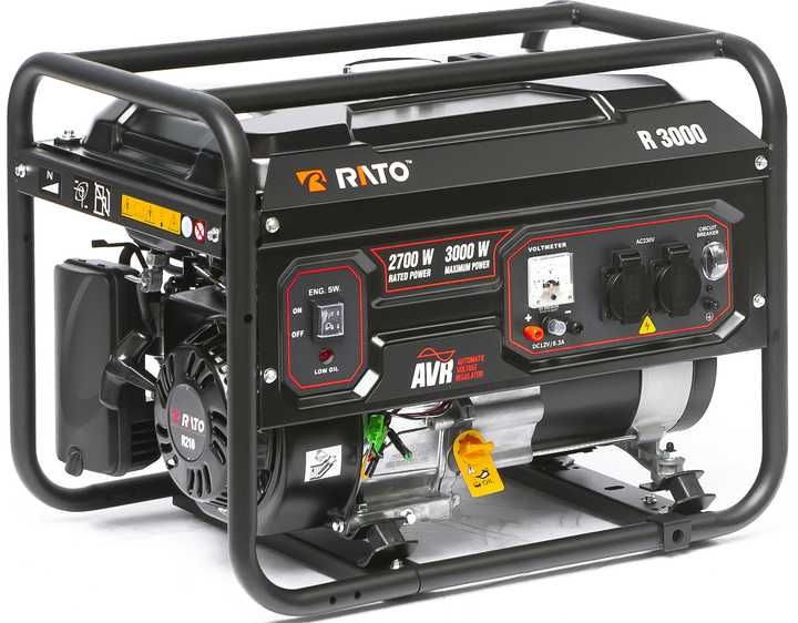 Продам генератор бенз. Rato R3000-L 2.7/3 кВт AVR в сел. Васильківка
