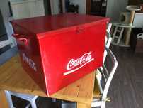 Skrzynka aluminiowa coca cola