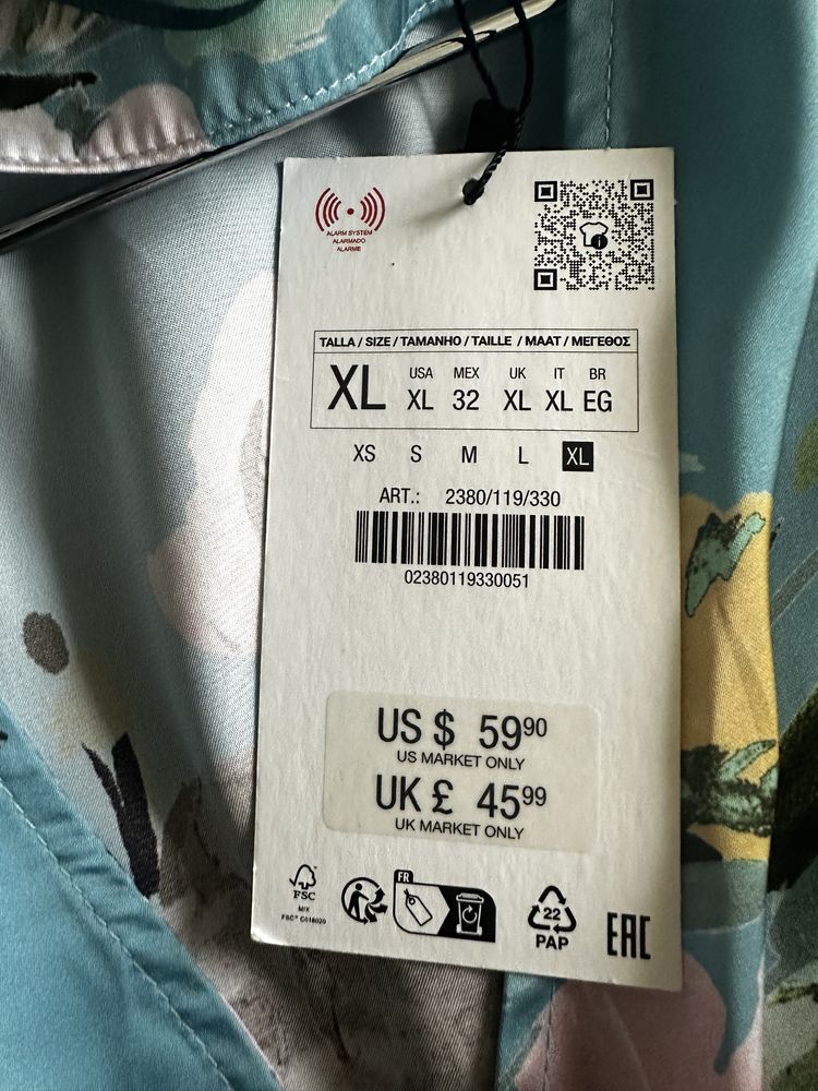 Нова сукня Zara, сатинова сукня, стильна сукня Zara