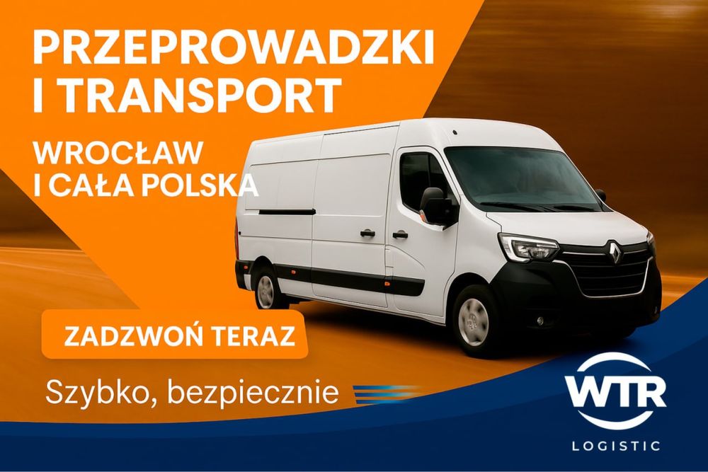 Przeprowadzki i transport rzeczy - Wrocław i cała Polska