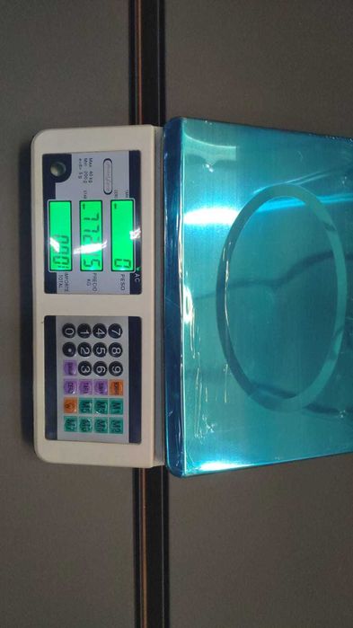 Balança Básica Com Carcaça em ABS e Oito Teclas De Preço Directo NOVA