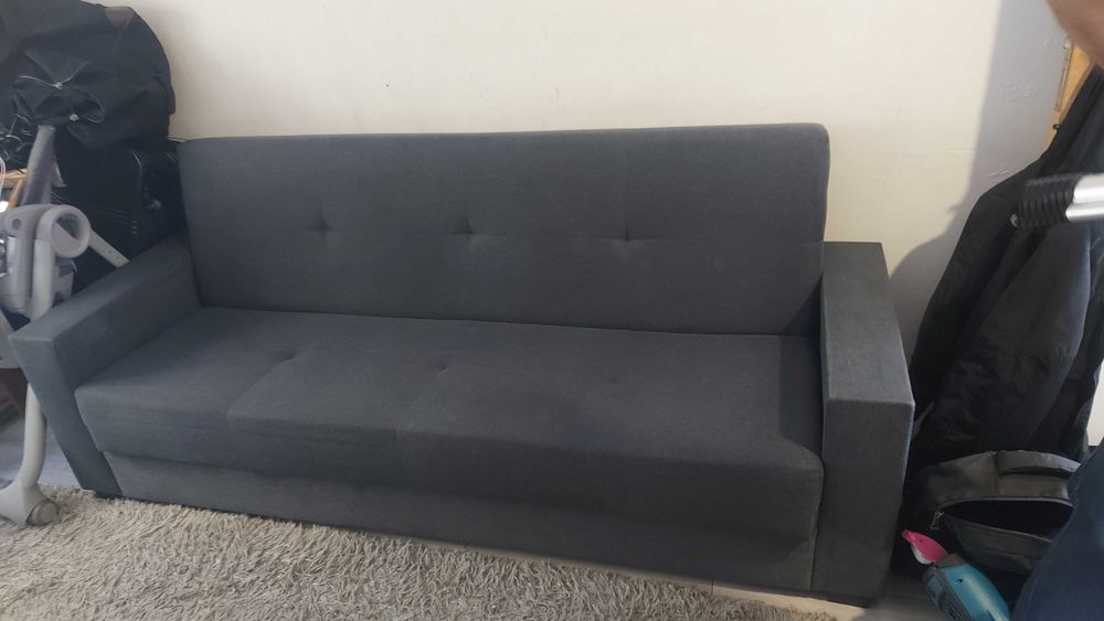 O sofá c/ arrumador