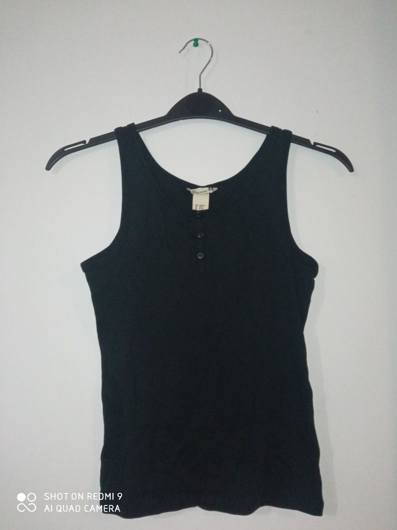 Czarna bluzeczka 158/164 H&M