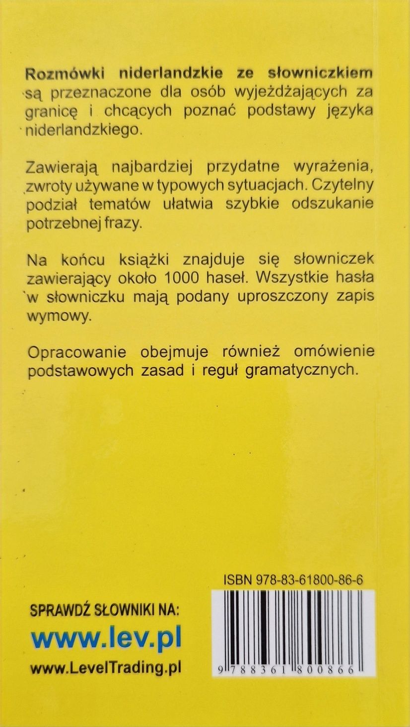 Rozmówki polsko-niderlandzkie ze słowniczkiem + GRATIS