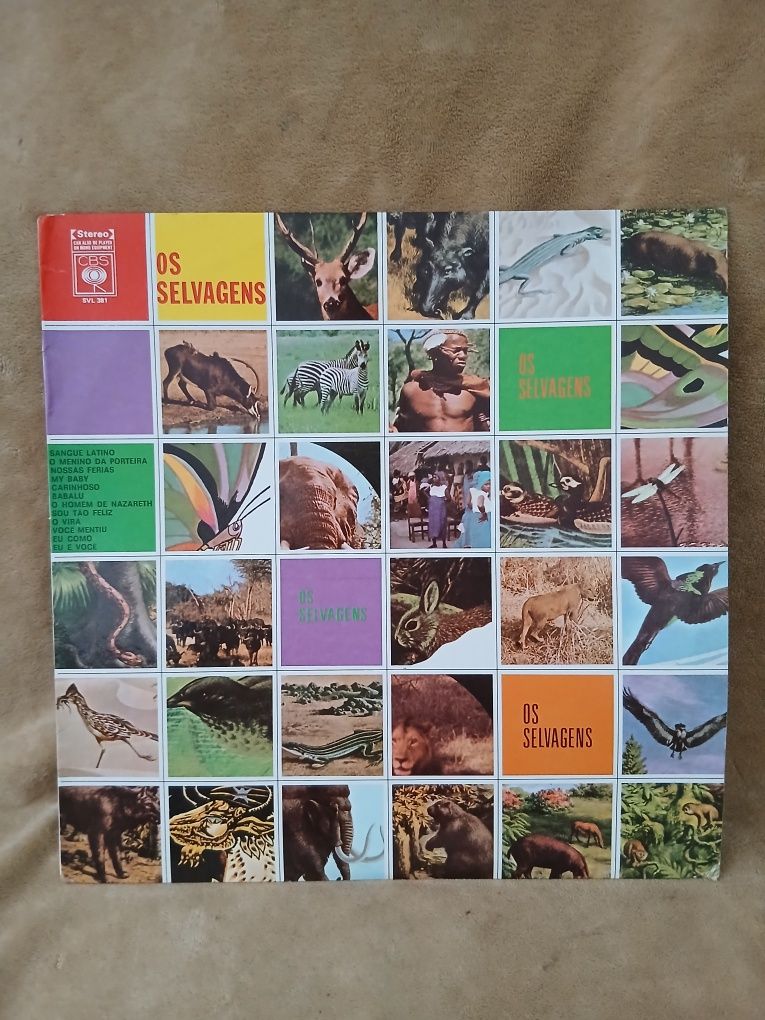 Disco de vinil - Os Selvagens