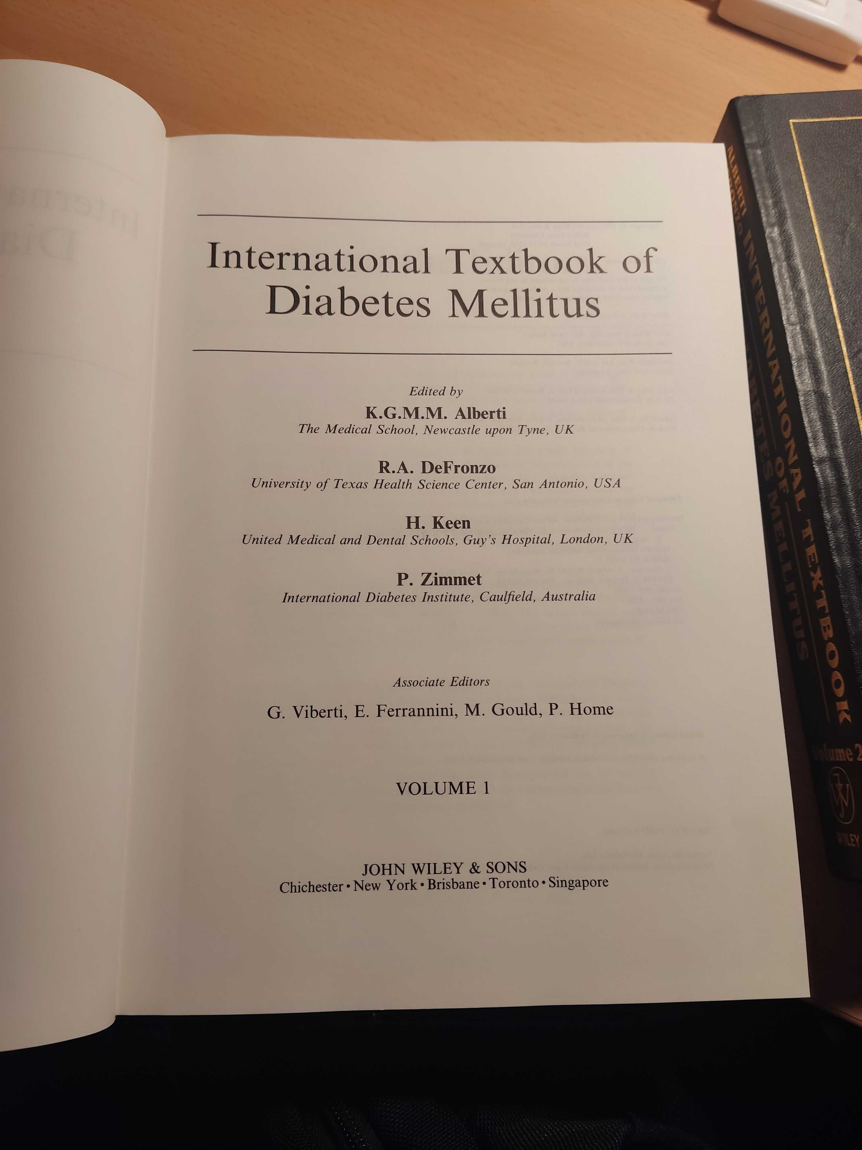 International Textbook of Diabetes Mellitus (vol 1 e vol 2)