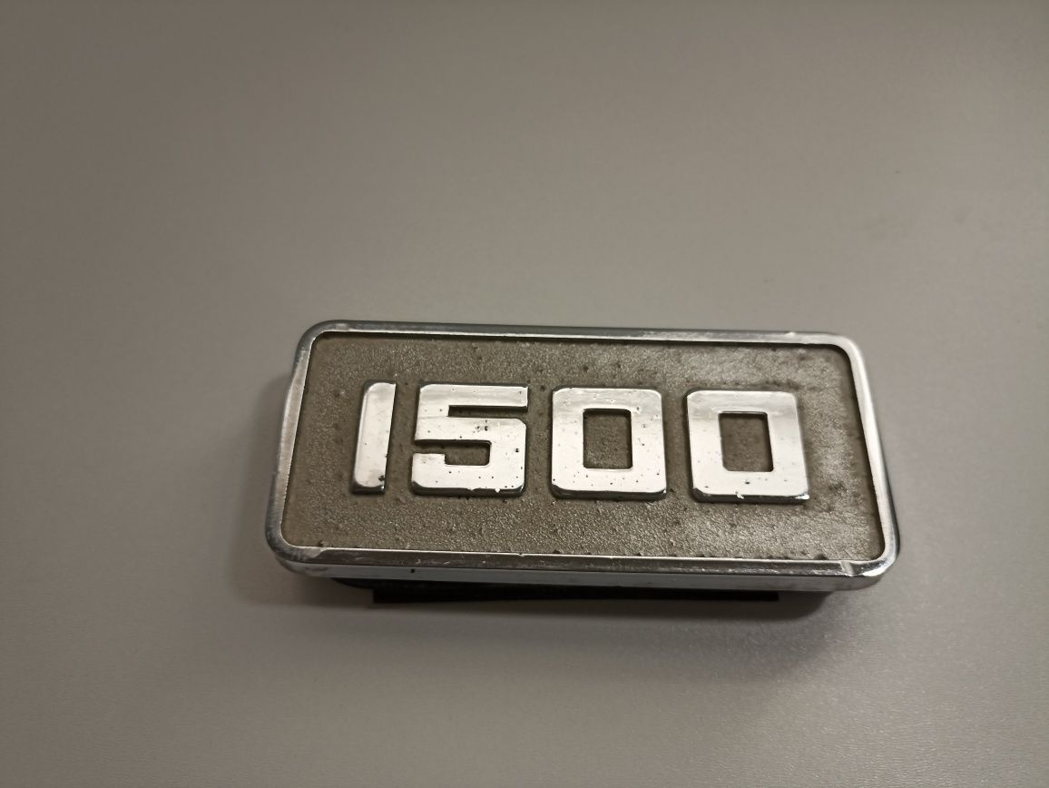 Шильдик, емблема, значок 1500 на Москвич 2140 412