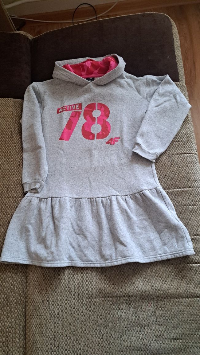 Tunika, bluza z kapturem 4f r. 152 cm