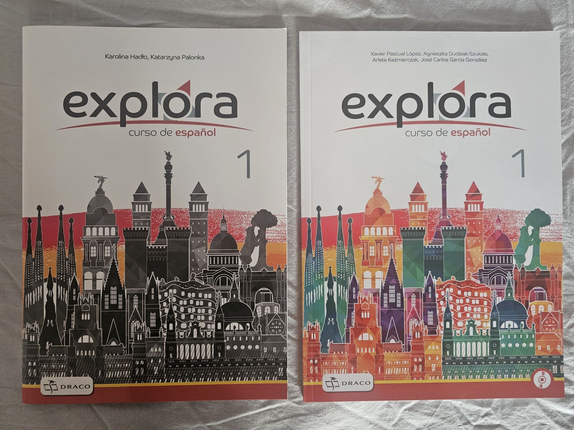 Zestaw podręcznik i ćwiczenia do hiszpańskiego Explora 1 klasa 7