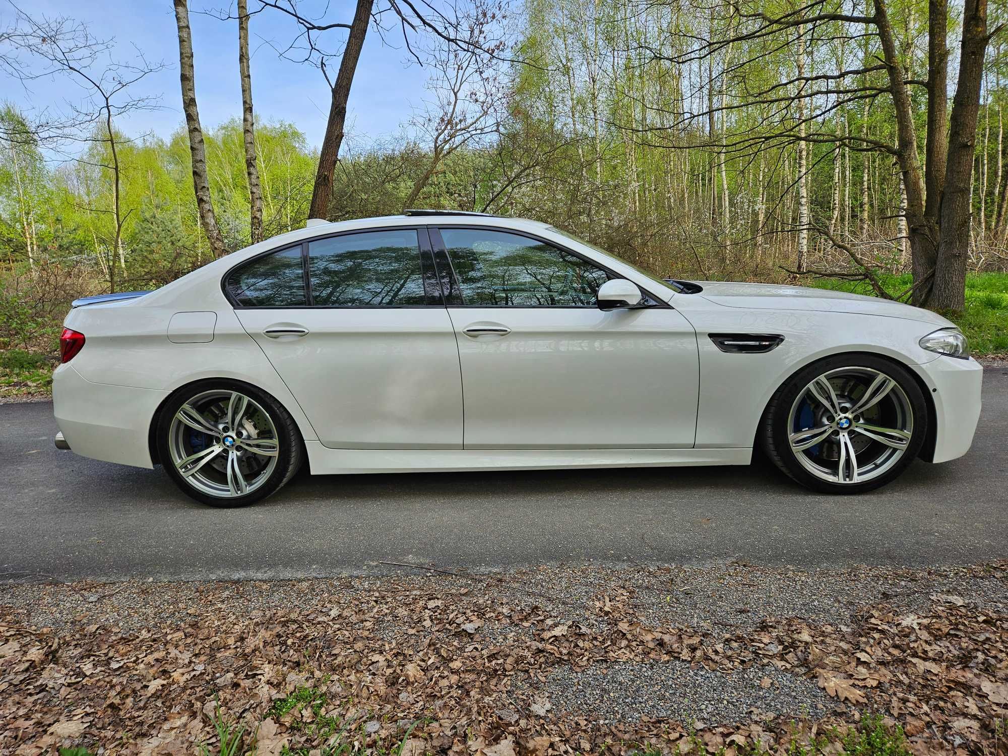 BMW M5 F10 600KM LCI po serwisie panewek hamulcy wtrysków