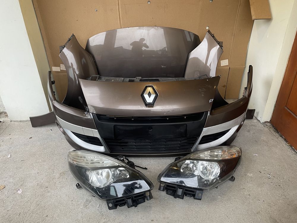 Przód Renault Scenic III 09-14 TECNB zderzak maska błotnik pas przedni