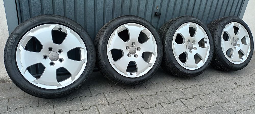Koła Felgi Aluminiowe AUDI A3 8P A4 A6 FULDA 225/45/17 6mm 5x112 ET56
