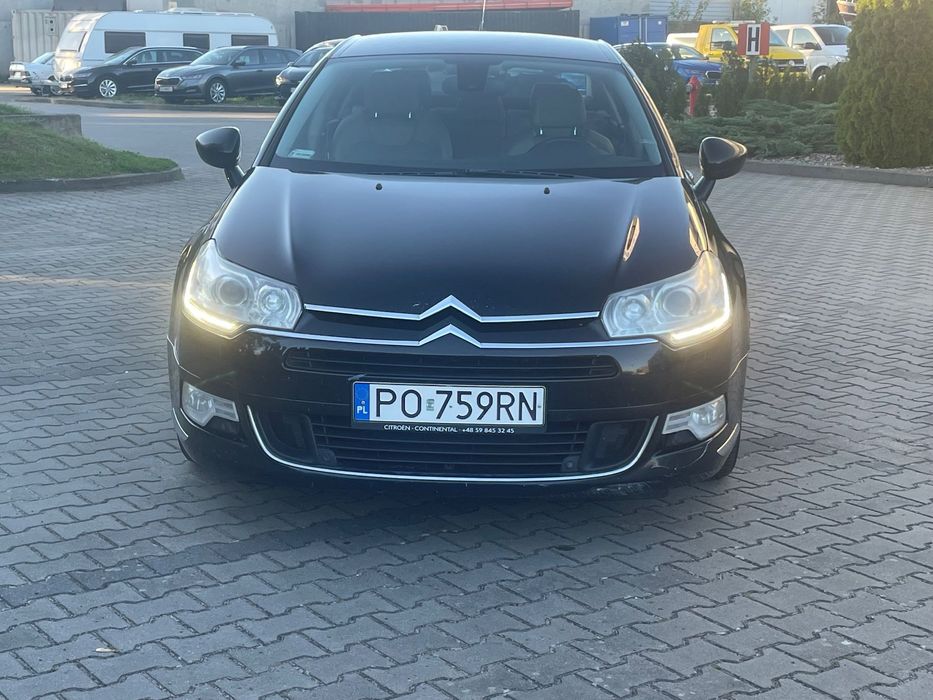 Citroën C5 Salon PL , drugi właściciel , Faktura , Uszkodzony silnik