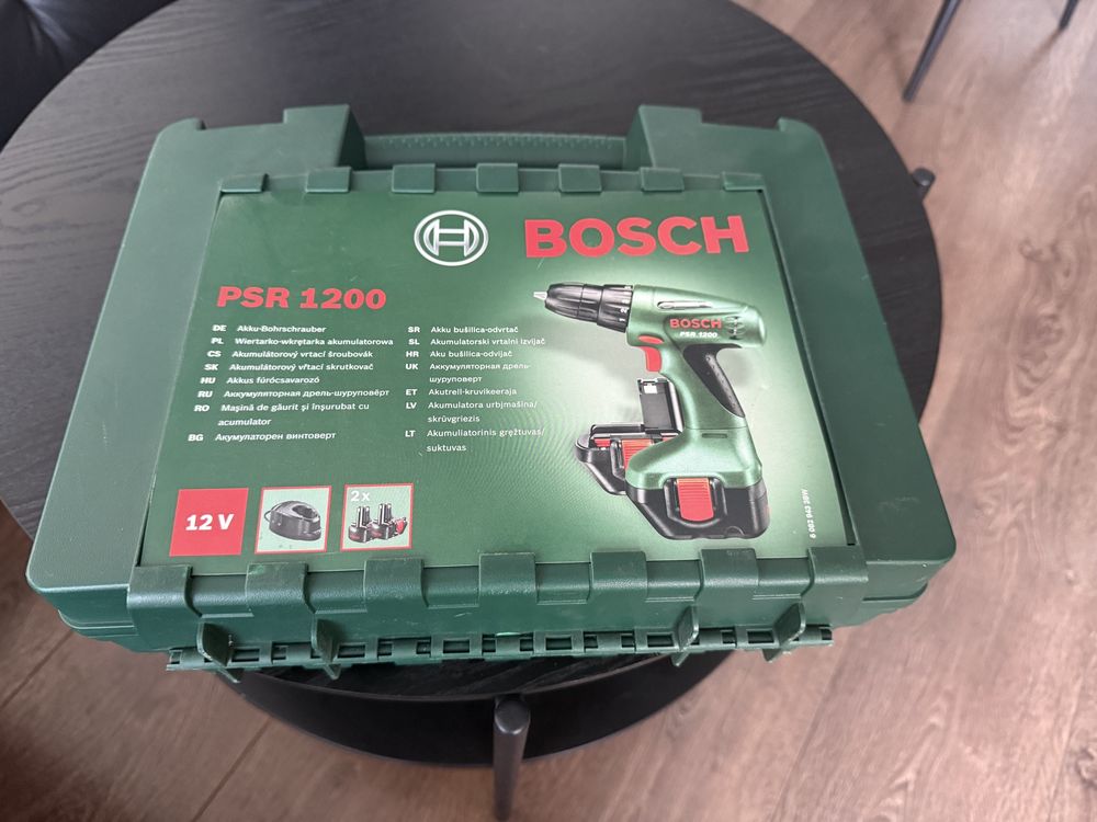 Wiertarko wkrętarka Bosch w walizce nowa