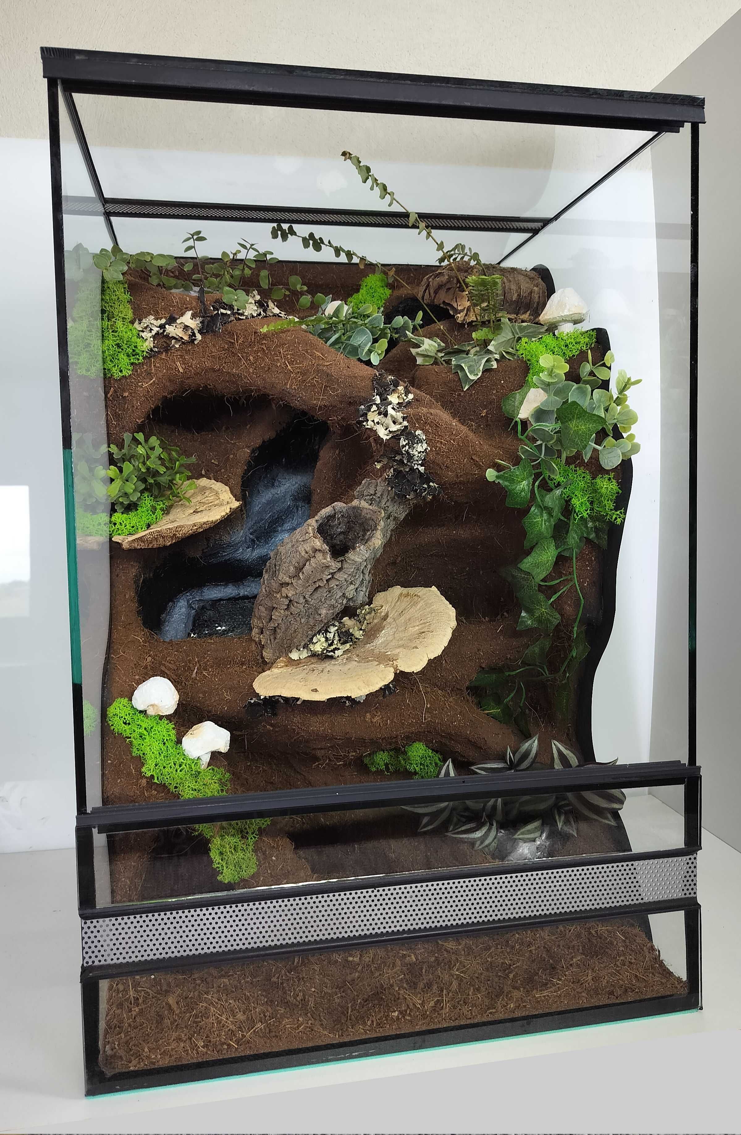 Terrarium z wodospadem dla gekona orzęsionego, TW54TWG, AquaWaves