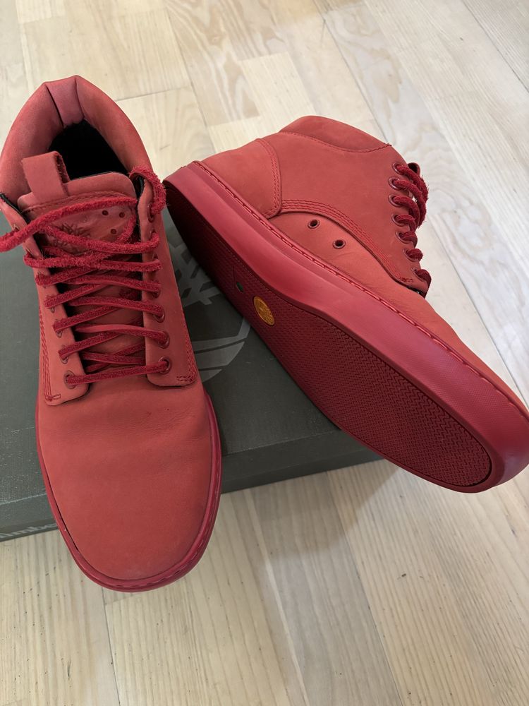 Чоловічі чоботи Timberland Adventure 2.0 Cupsole Chukka Red шкіряні
