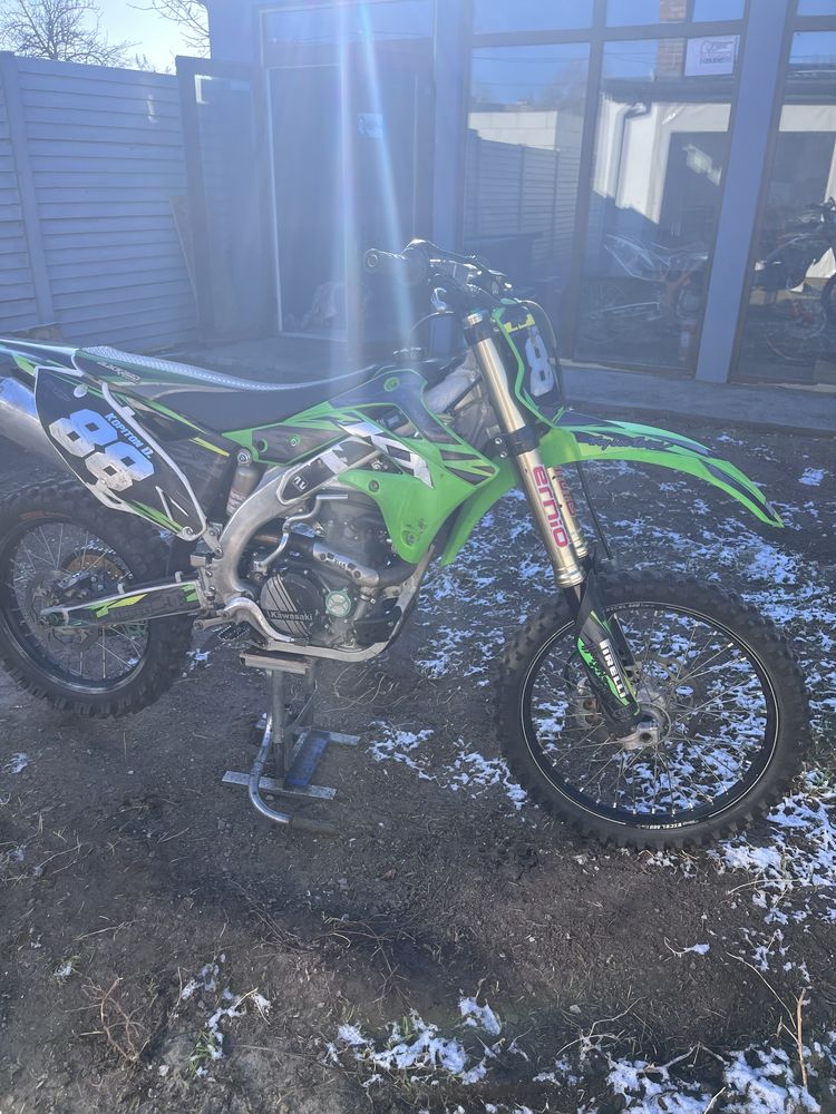 Kawasaki kx450f 2013 на докуменках