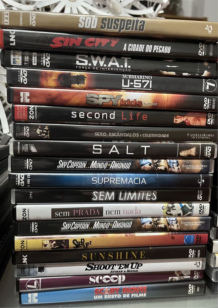 DVD filmes e CSI série  (originais)