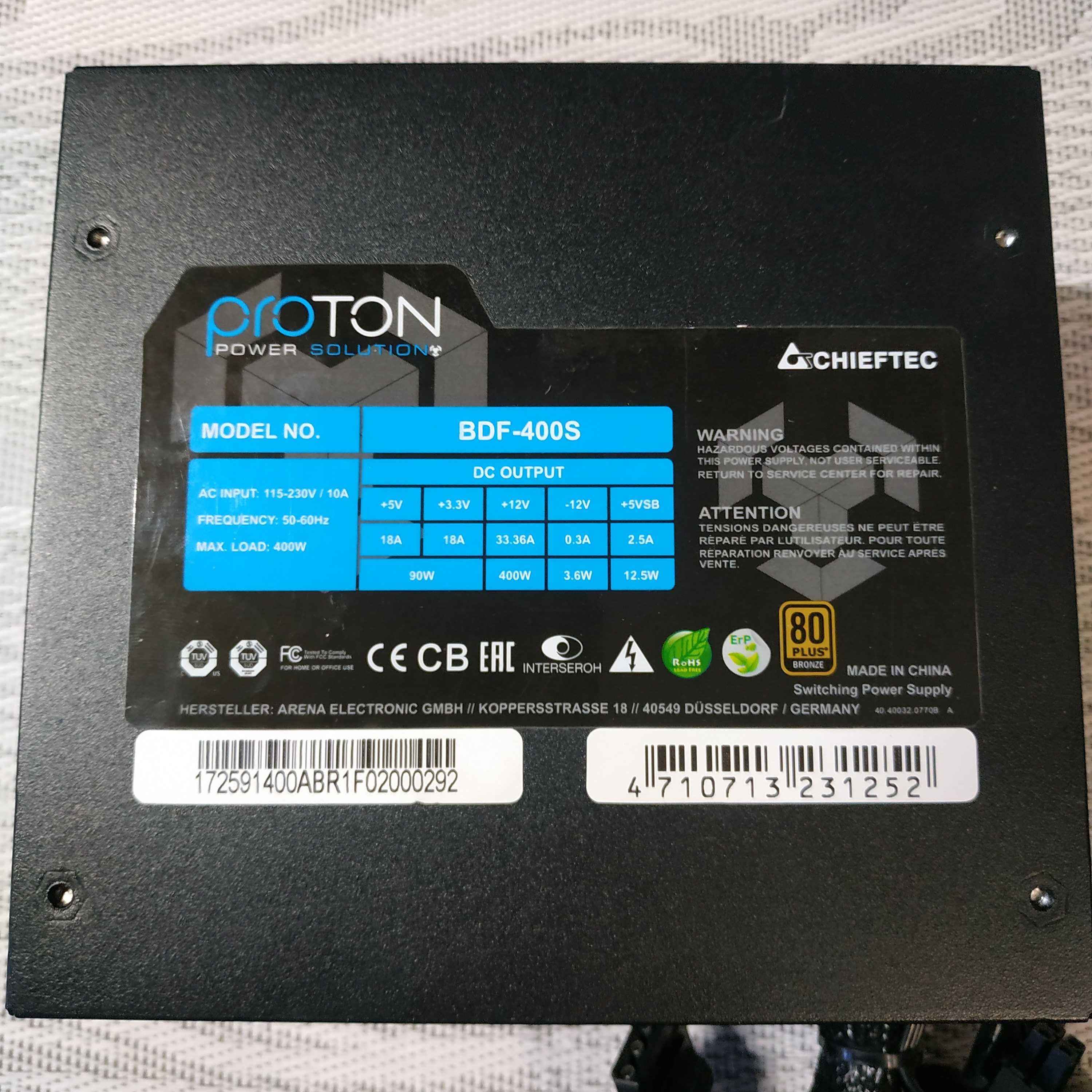 Блок живлення Chieftec Proton