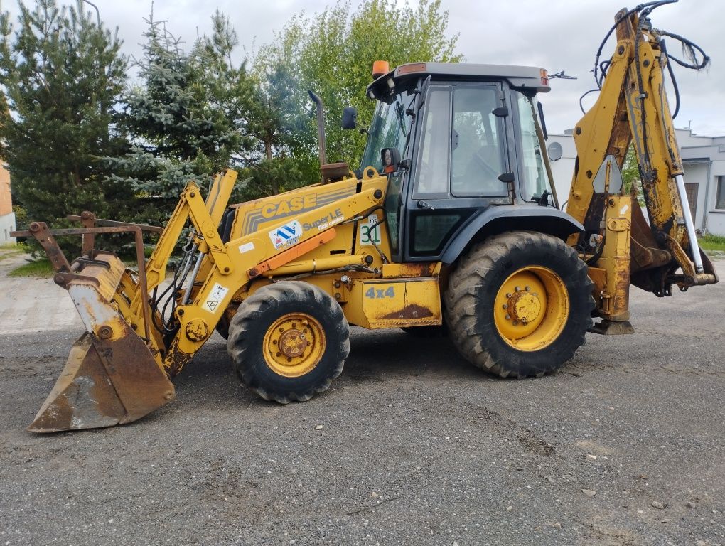 Koparko Ładowarka Case 580 SLE Rok 2000 Cat Volvo JCB