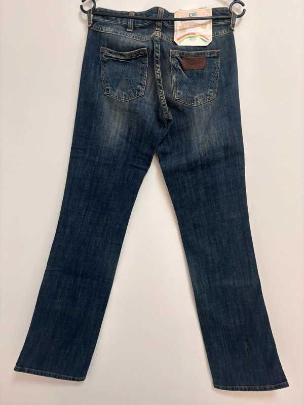Wrangler Eve W26 L34 Damskie Jeansy Bootcut Fit Dark Blue nowe