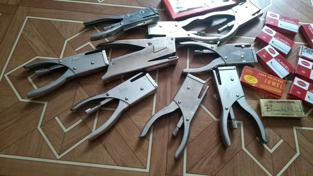 Biurowe zszywacze Juwel