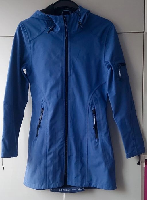 Damska kurtka parka przeciwdeszczowa Ilse Jacobsen Raincoat r.34