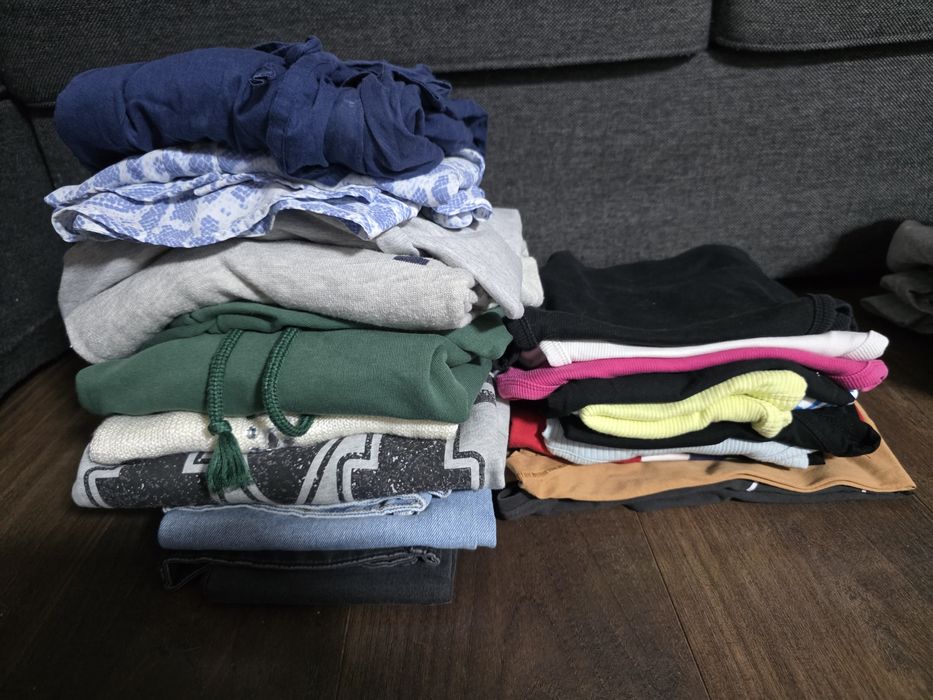 Pakiet 21 sztuk ubrania XS S M zara bershka sinsay House stradivarius